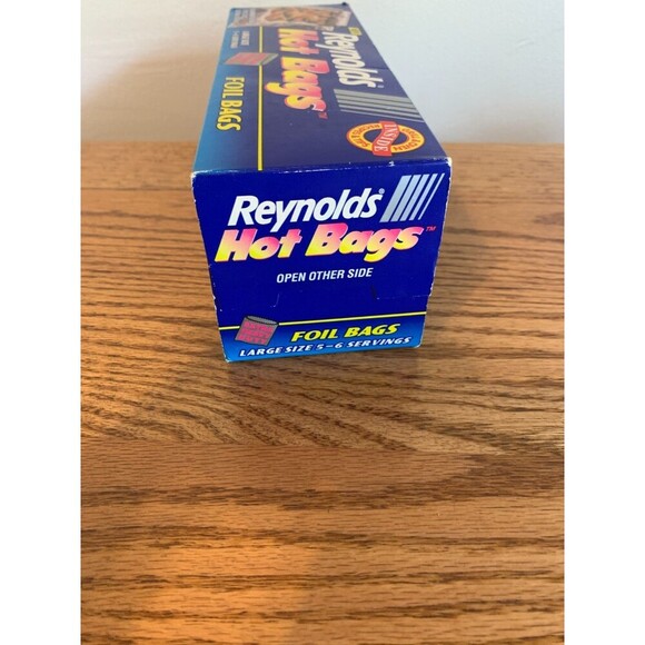 Reynolds Hot Bags New Large Heavy Duty 3 Open Box Discontinued Cooking Foil - Picture 6 of 6